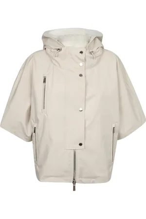 MOORER Winter Jackets, female, , XS, lightweight short-sleeved hooded jacket