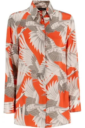 Kiton Silk Printed Blouse