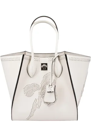 ERMANNO SCERVINO Maggie Embossed Leather Bag