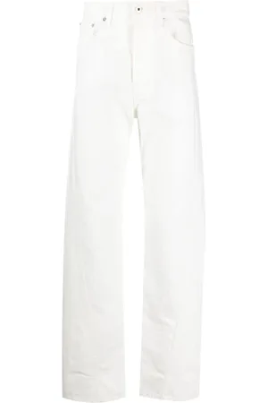 Lanvin Straight Jeans, male, , W32, Denim Jeans with Twist Detailing
