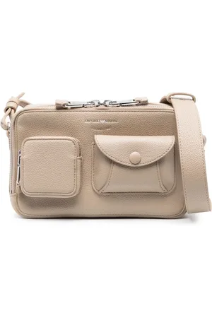 Emporio Armani Cross Body Bags, female, , ONE SIZE, Leather Bicolor Shoulder Bag