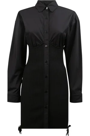 ANDREA ADAMO Short Dresses, female, , XS, Ribbed knit midi dress