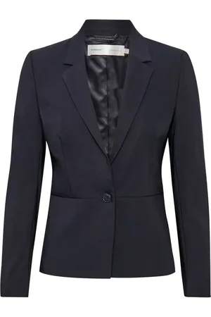 INWEAR Blazers, female, , 3XL, Stylish Marine Blazer Jacket