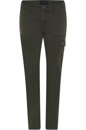 Skinny jeans & Pants in the colour Green for women