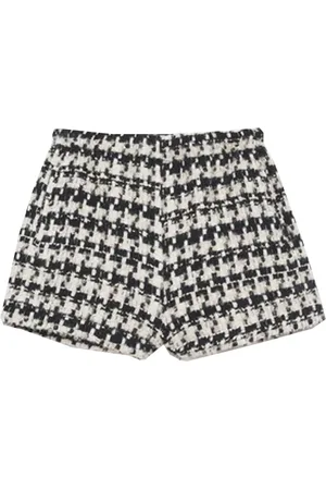 ANINE BING Short Shorts, female, , L, Tweed Shorts with Wide Waistband