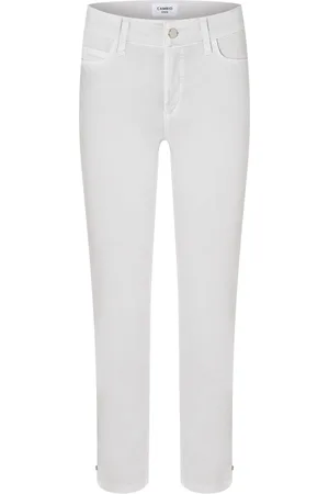 Cambio Cropped Trousers, female, , 2XL, Soft Cropped Trousers with Slits - Piper Short Kit