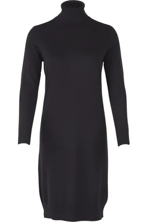 Saint Tropez Knitted Dresses, female, , 2XL, Stylish Knitted Rollneck Dress in