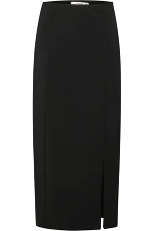 Gestuz Classic Silhouette High Slit Skirt