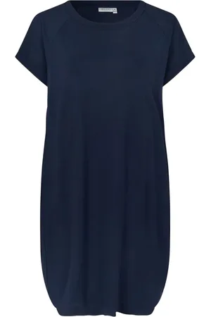 Masai Midi Dresses, female, , S, Soft and Comfortable Basic Dress with Short Sleeves