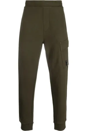 C.P. Company Sweatpants, male, , XL, Diagonal Raised Fleece Cargo Joggers