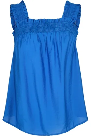 Co`Couture Sleeveless Tops, female, , XL, New Smock Strap Top