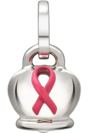 CHANTECLER Jewellery, female, , ONE SIZE, Small European Bell Pendant in Silver and Enamel