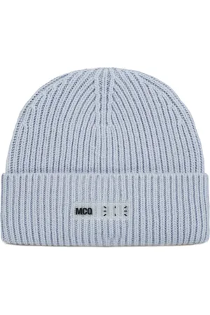 Alexander McQueen Beanies, female, , M, Ic0 Logo Wool Beanie