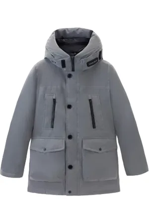 Woolrich Parkas, male, , L, Reflective Grey Arctic Parka Evolution