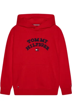 Tommy Hilfiger Sweatshirts, unisex, , 12 Y, Logo Hooded Sweatshirt