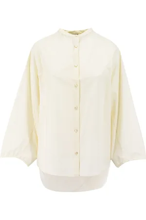 Aspesi Double-breasted Blouse with Logo Details
