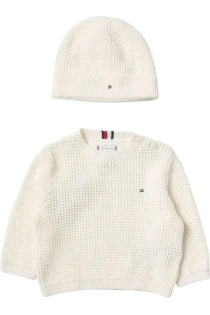 Tommy Hilfiger Sets, unisex, , 9 M, Set Cap and Bee Nest Jumper