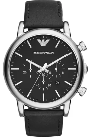 Emporio Armani Watches, unisex, , ONE SIZE, Chrono Luigi XLarge Watch