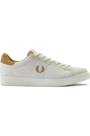Fred Perry Mesh Nubuck Snow Trainers