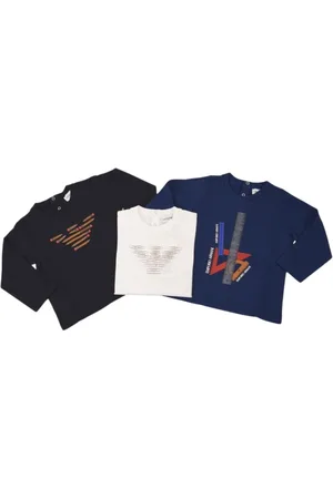 Emporio Armani Sets, male, , 2 Y, T-shirt Set long sleeve with logo print