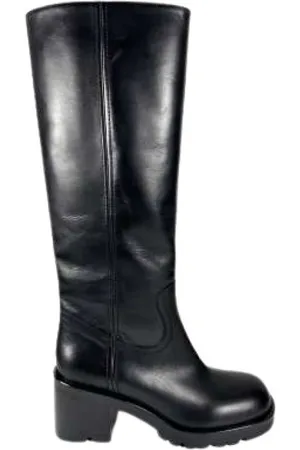 Strategia High Boots, female, , 3 UK, 70mm Heel Leather Boot in