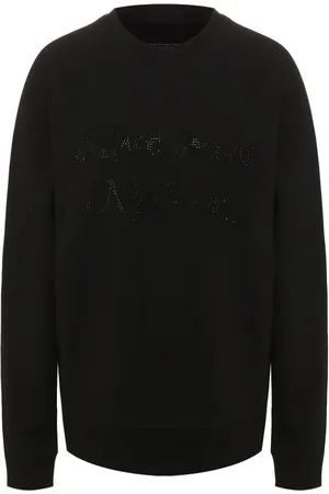 Marc Jacobs Sweatshirts, female, , M, Stylish Rhinestone Logo Sweatshirt