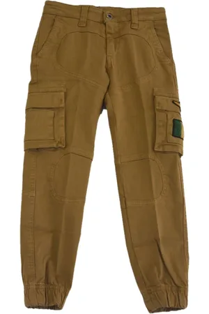 Aeronautica Militare Cargo Trousers with Embroidery