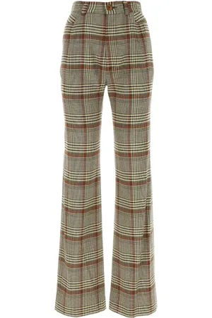 Vivienne Westwood Embroidered stretch viscose blend pant