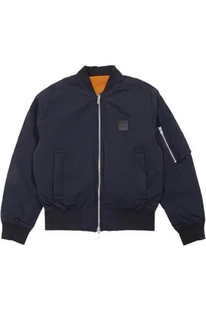 Emporio Armani Bomber Jackets, male, , S, Reversible and Orange Bomber Jacket