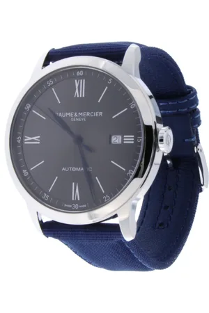 Baume et Mercier Classima Automatic Blue Textile Strap