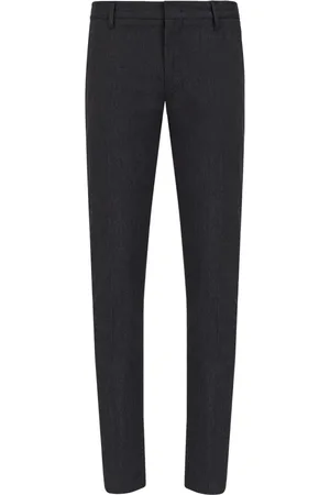 Emporio Armani Chinos, male, , XL, Diagonal Twill Trousers
