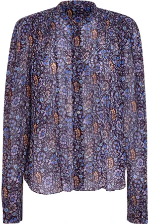 Isabel Marant Shirts, female, , M, Midnight Floral Blouse