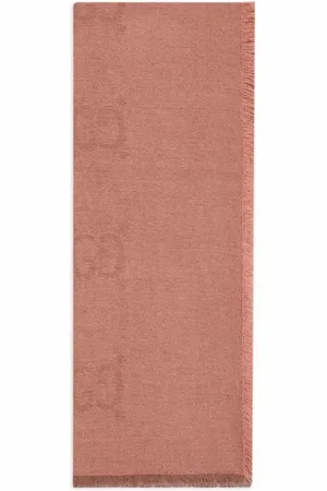 Gucci Winter Scarves, unisex, , ONE SIZE, G-monogram Frayed Scarf