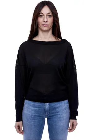 Manila Grace Sweatshirts, female, , S, Crossed DT Shirt
