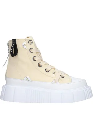 INUIKII Sneakers, female, , 7 UK, High Matilda Canvas Trainers