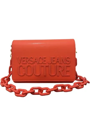 VERSACE Handbags, female, , ONE SIZE, Handbag with Contrasting Logo