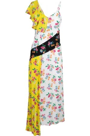 Msgm Midi Dresses, female, , M, Fresh Bouquet Dress