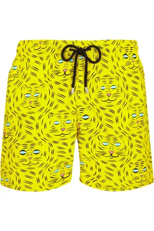 Vilebrequin Beachwear, male, , XL, Bengale Tigers Swim Shorts