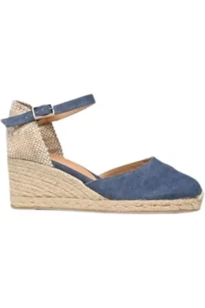 Castaner Wedges, female, , 8 UK, Azul Denim Wedge Heels