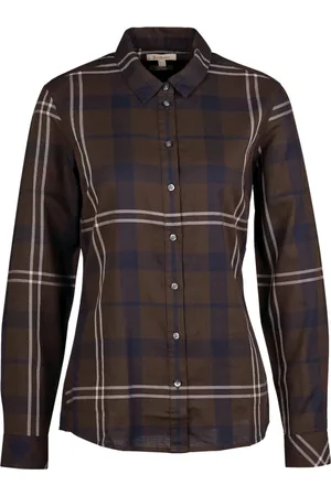 Barbour Shirts, female, , XS, Praline Plaid Shirt