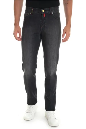 Kiton Vintage Slim-Fit Stone Washed Jeans