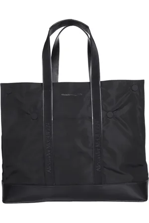 Alexander McQueen Leather and Nylon Bag