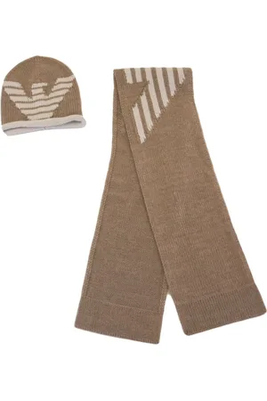 Emporio Armani Hats & Caps, unisex, , M, Wool Blend Scarf and Hat Set