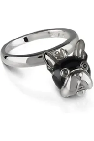 CHANTECLER Silver Dog Ring with Spinel