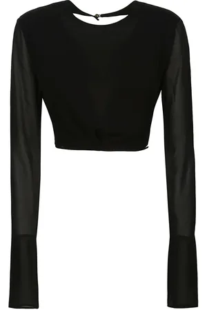 Andamane LEA Open Back Cropped TOP