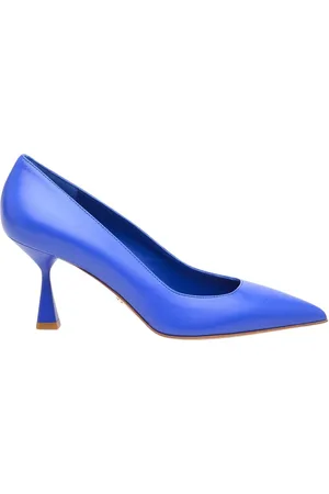 SERGIO LEVANTESI Leather Decolté with 8cm Heel