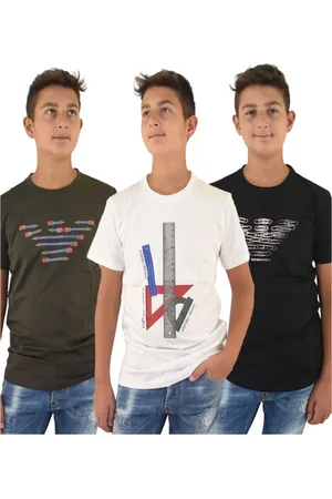 Emporio Armani Sets, male, , 8 Y, T-shirt set Tripack
