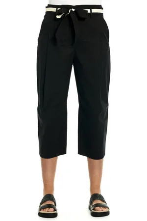 Manila Grace Cropped Trousers, female, , XS, Folded Trousers
