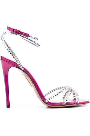 Aquazzura High Heel Sandals, female, , 2 UK, Dance Plexi Sandal 105