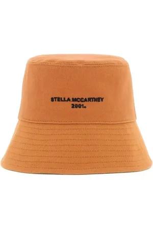 Stella McCartney Hats, female, , 57 CM, Eco Cotton Logo Bucket Hat